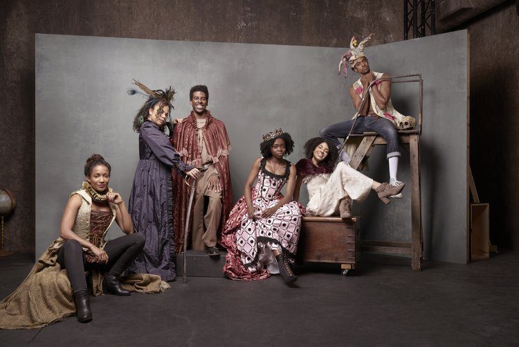 The Cast of "White People Do Not Know How to Behave at Entertainments Designed for Ladies and Gentlemen of Colour"